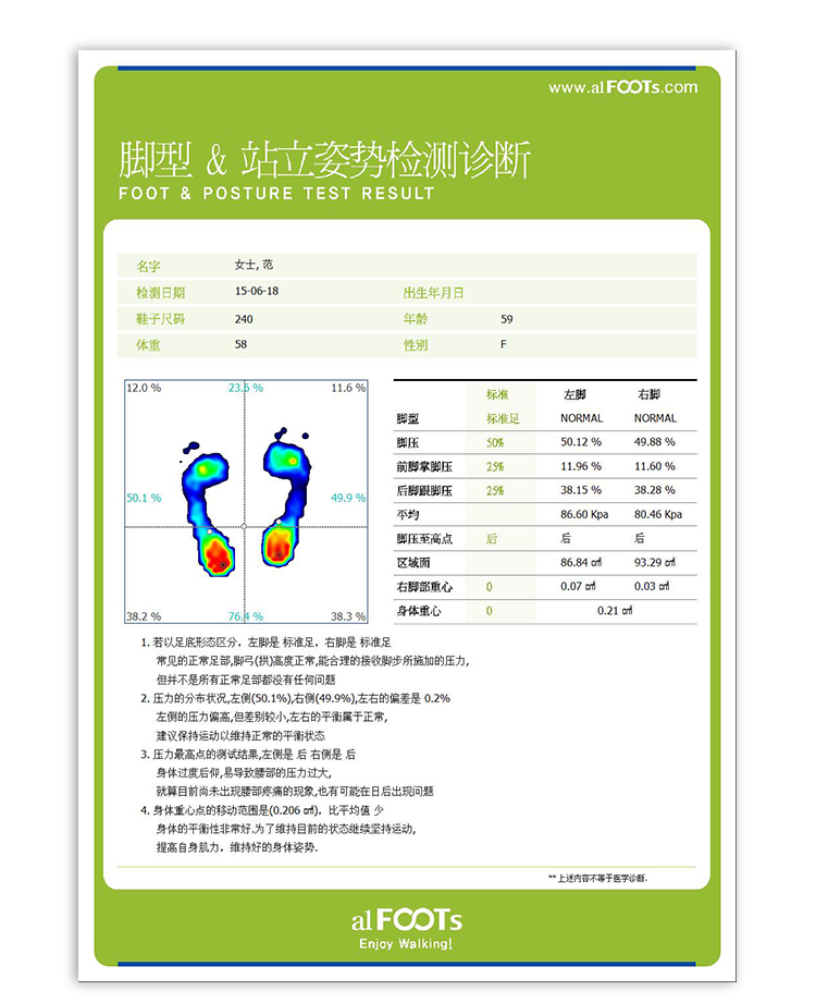 足底压力分析仪