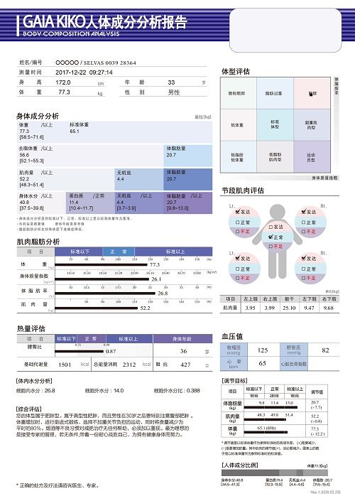 人体成分分析仪
