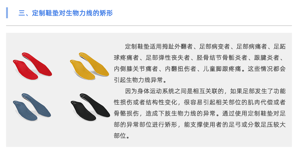 定制鞋垫