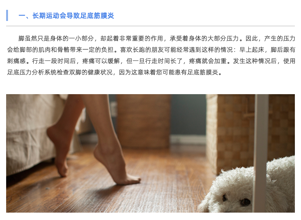 足底压力分析系统
