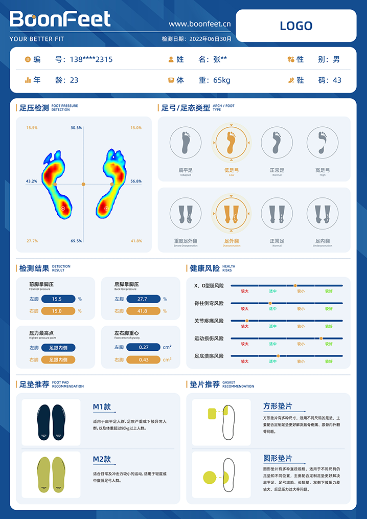 足垫定制系统