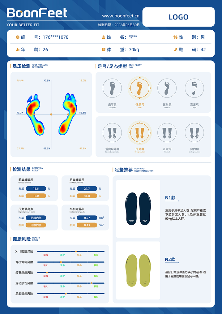 足垫定制系统