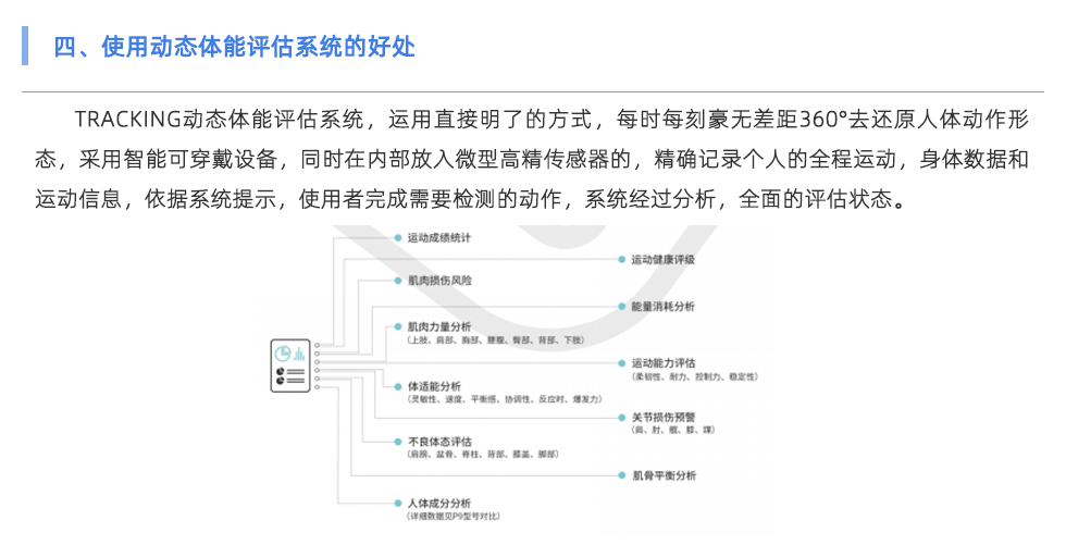 动态体能评估系统