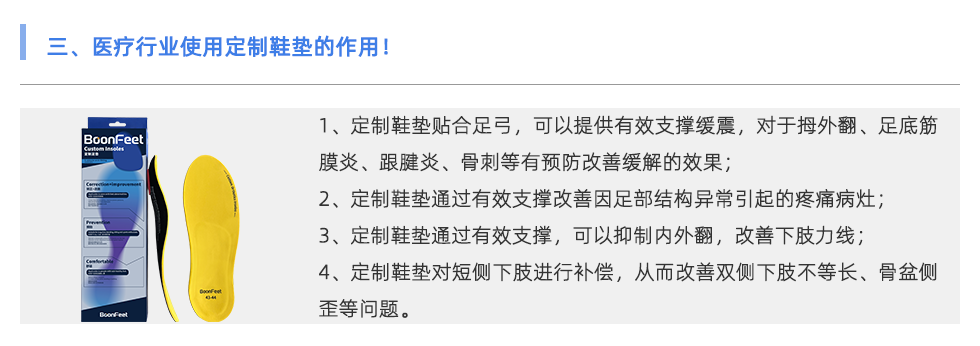 定制鞋垫