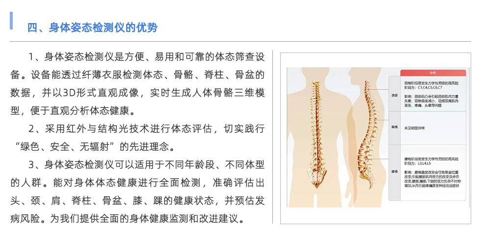 身体姿态检测仪